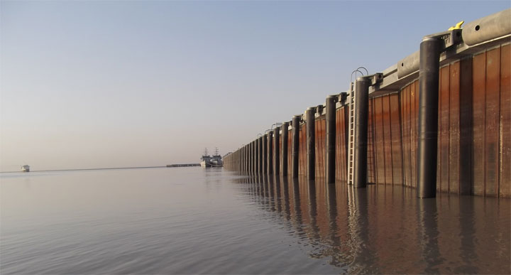 Umm Qasr navy dock